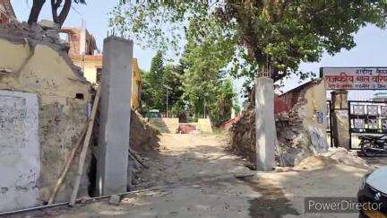 हमीरपुर: रावमापा बाल हमीरपुर के वोकेशनल लैब भवन के नजदीक बनेगा भव्य गेट, गेट का निर्माण कार्य शुरू किया गया
