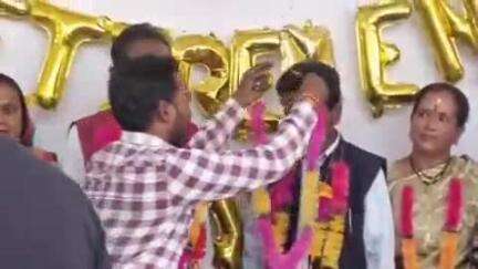 चम्पावत: पीएम श्री बालिका इंटर कॉलेज के सभागार में विदाई समारोह का आयोजन, एक साथ तीन कर्मचारी हुए सेवानिवृत