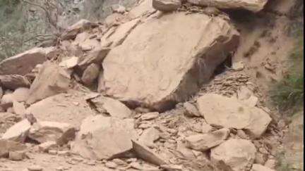 चम्बा: चमीणू और प्लयूर के बीच भूस्खलन के कारण चंबा साहो मार्ग बंद, लोग परेशान