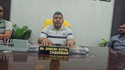 स्वार: मसवासी नगर पंचायत अध्यक्ष दिनेश गोयल ने टांडा-मसवासी 33 हजार लाइन पर इंसुलेटेड वायर डलवाने की की मांग