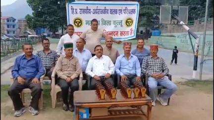 कुल्लू: कटराईं को हराकर लगवैली बनी वॉलीबाल विजेता, ढालपुर में हुई स्वर्गीय उमेश शर्मा वॉलीबाल मेमोरियल स्पर्धा