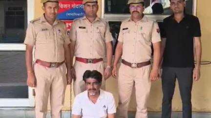 लाडपुरा: भीमगंजमंडी थाना क्षेत्र में रंगपुर पुलिया पर फायरिंग के आरोपी मोहम्मद कलीम गौरी को पुलिस ने किया गिरफ्तार