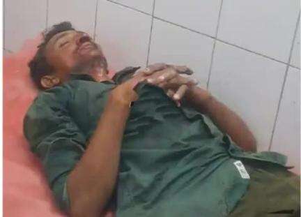 पाली में करंट से मजदूर झुलसा ,झटका लगने से नीचे गिरा घायल हुआ अस्पताल में इलाज जारी