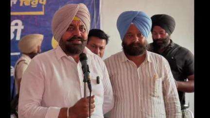 ਬਟਾਲਾ: ਡੇਰਾ ਬਾਬਾ ਨਾਨਕ ਤੋਂ ਵਿਧਾਇਕ ਗੁਰਦੀਪ ਸਿੰਘ ਰੰਧਾਵਾ ਨੇ ਸਰਹੱਦੀ ਇਲਾਕੇ ਵਿੱਚੋਂ ਨਸ਼ੇ ਖਤਮ ਕਰ ਲਈ ਲੋਕਾਂ ਦਾ ਸਹਿਯੋਗ ਮੰਗਿਆ