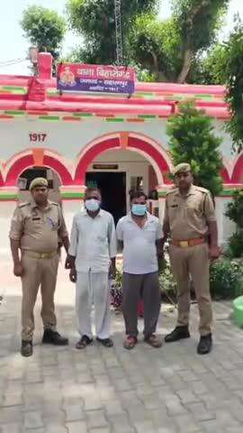 बेहट: पुलिस ने गबलियो जयंतीपुर रोड से दहेज हत्या के 2 अभियुक्तों को किया गिरफ्तार