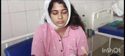बलिया: जमीनी विवाद में युवती पर जानलेवा हमले से घायल थुभाउत्तम गांव की पीड़िता बोली- पुलिस नहीं कर रही मदद