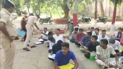 भभुआ: भभुआ स्टेडियम में होमगार्ड की बहाली में 535 में से 119 अभ्यर्थियों का किया गया चयन