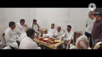 बवानी खेड़ा: भवानी खेड़ा में जेजेपी राष्ट्रीय अध्यक्ष अजय सिंह चौटाला ने कार्यकर्ताओं से की मुलाकात