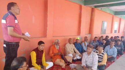 लोहाघाट: नगर लोहाघाट के मां भगवती मंदिर देवीधार में 6 जुलाई से पांच दिवसीय देवी महोत्सव के आयोजन को लेकर हुई बैठक