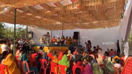 होशंगाबाद नगर: रसूलिया वार्ड नंबर 22 में अवैध अतिक्रमण हटाने के बाद सांसद व विधायक कार्यक्रम में हुए शामिल