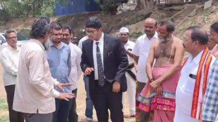 యర్రగొండపాలెం: త్రిపురాంతకంలో యోగాంధ్ర కార్యక్రమం ఏర్పాట్లను పరిశీలించిన మార్కాపురం సబ్ కలెక్టర్ ఎస్వి త్రివినాగ్