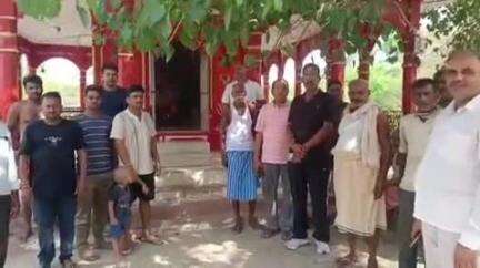 लंभुआ: लंभुआ कोतवाली क्षेत्र के मकसूदन गांव में मंदिर की दान पेटी एवं घंटे की हुई चोरी