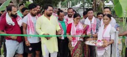 কোচবিহার ১: চান্দামারীতে সিসি রাস্তার কাজের সূচনা করলেন কোচবিহার জেলা পরিষদের সভাধিপতি