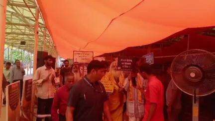 सांगानेर: गोविंद देव जी मंदिर से व्यसन मुक्त जयपुर का दिया गया संदेश, बड़ी संख्या में भक्त रहे मौजूद