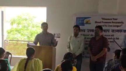 सूरतगढ़: स्वाध्याय केंद्र में NCD क्लीनिक ने किया उच्च रक्तचाप जागरूकता कार्यक्रम, संगोष्ठी के माध्यम से दी हाइपरटेंशन की जानकारी