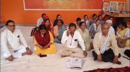 शिवपुरी नगर: भारतीय मजदूर संघ के कार्यालय में प्रेसवार्ता, CMHO कार्यालय के बाबू और अधिकारियों पर भ्रष्टाचार के आरोप