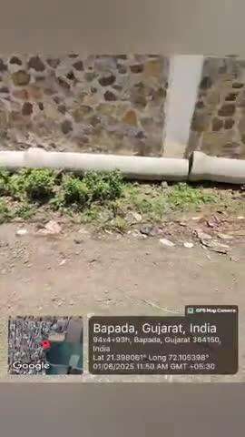 તળાજા: 2023 માં ગટરનું કામ પૂર્ણ થઈ ગયું હોવા છતાં ફરીવાર શરૂ કરવામાં આવતા તાલુકા પંચાયત કચેરી એ રજૂઆત કરવામાં આવી