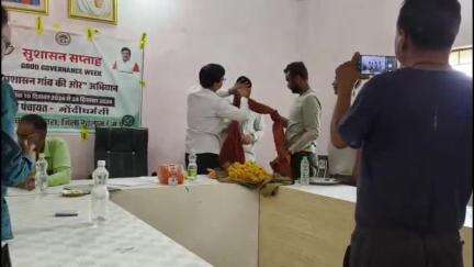 जावरा: गोंदीधर्मसी पंचायत में नागेश्वर पाटीदार निर्विरोध उपसरपंच चुने गए, पूर्व उपसरपंच ने दिया था इस्तीफा