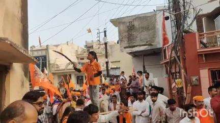 माण्डल: मांडल में वीरता और देशभक्ति का अनुपम संगम, महाराणा प्रताप की जयंती पर निकली भव्य शौर्य शोभायात्रा