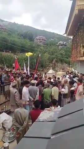 विकासनगर: शाही स्नान के लिए हनोल पहुंची बौठा महासू की देव पालकी