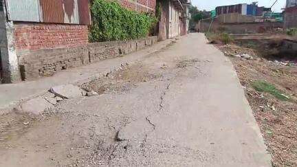 नोखा: नगर परिषद नोखा के वार्ड नंबर 25 कौन जाने वाली रास्ते में बनने के साथ छोटी सड़क लोग परेशान#jansamasya