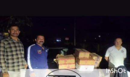 कुडाळ: बेकायदा गोवा बनावटी दारू वाहतूक:आकेरी येथे एक ताब्यात:राज्य उत्पादन शुल्कची कारवाई; ५ लाख १० हजाराचा मुद्देमाल जप्त...