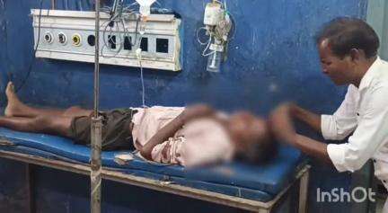 वारिसलीगंज: काशीचक: शाहपुर मोड़ के समीप बाइक की चपेट में आने से एक व्यक्ति घायल