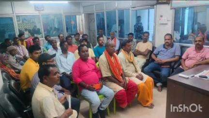 पालोजोरी: सहरजोरी में पूर्व मंत्री  ने जनता दरबार लगाकर लोगों की सुनी #समस्या