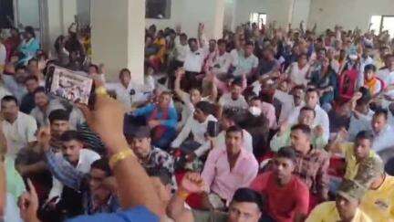 ओरमांझी: अपर बाजार में झारखंड होमगार्ड वेलफेयर एसोसिएशन की 365 दिन ड्यूटी देने को लेकर हुई आमसभा