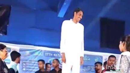 पलवल: लड़माकी के सिराज ने पुरुषों की 800 मीटर और 200 मीटर दौड़ में दो स्वर्ण पदक जीते