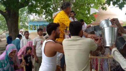 गौरिहार: रानीखेरा में शिवमहापुराण कथा के अंतिम दिन भव्य भंडारा, भक्तों-श्रद्धालुओं ने बढ़-चढ़कर लिया हिस्सा