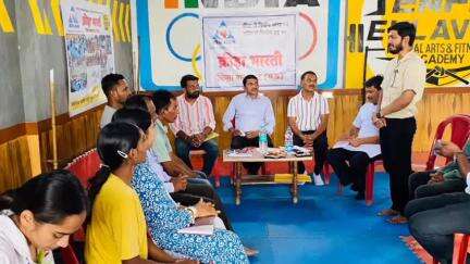 बालाघाट: एकलव्य मार्शल आर्ट एंड फिटनेस एकेडमी में क्रीड़ा भारती संघ की जिला स्तरीय बैठक आयोजित