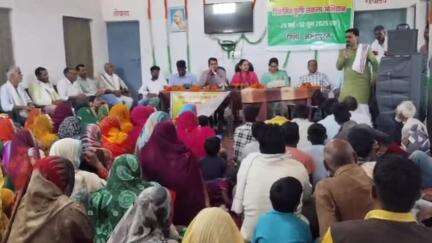 बनखेड़ी: पौड़ी और बाचावानी पंचायत में विकसित भारत कृषि संकल्प यात्रा का स्वागत, कृषि वैज्ञानिकों ने किसानों को दी जानकारी
