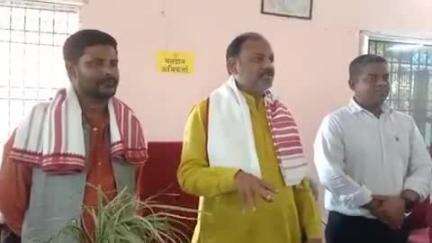 गोला: पंचायत सचिवालय मगनपुर में अस्पताल द्वारा नि:शुल्क स्वास्थ्य शिविर का आयोजन, सौ लोगों का हुआ इलाज