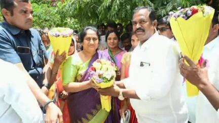 రాప్తాడు: నసనకోట జ్యోతిరావు పూలే గురుకుల జూనియర్ కళాశాలలో సందర్శించిన రాప్తాడు ఎమ్మెల్యే పరిటాల సునీత మంత్రి సబితమ్మ