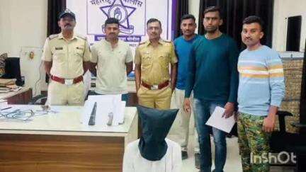 यवतमाळ: उमरखेड येथे चाकू बाळगणाऱ्या इसमास घेतले ताब्यात, उमरखेड डीबी पोलिस पथकाची कारवाई