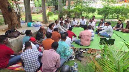 पत्थलगांव: पत्थलगांव में पटवारी संघ की बैठक सफलतापूर्वक संपन्न हुई