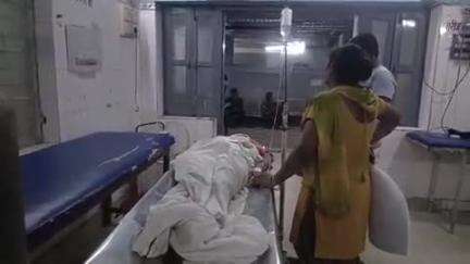 हाजीपुर: जंन्दाहा में अज्ञात वाहन की टक्कर से एक महिला घायल