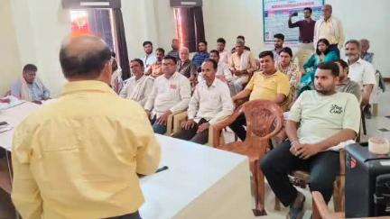 रहली: पटना बुजुर्ग में विकसित कृषि संकल्प अभियान के तहत कार्यक्रम का आयोजन