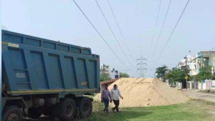 जबलपुर: 132 केवी हाई टेंशन लाइन से टकराया डंपर, आधे घंटे तक बिजली रही बाधित