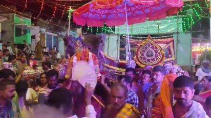 ଜରଡା: କେଶରୀପଡା ଠାକୁରାଣୀ ଯାତ୍ରାରେ ଯୋଗ ଦେଲେ ଚିକିଟୀ ଯୁବରାଜ।