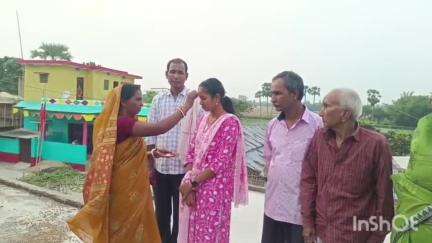 हसनगंज: लखनपुर गांव में निशा कुमारी का बिहार पुलिस में जोइनिंग लेटर आने पर सम्मान समारोह आयोजित