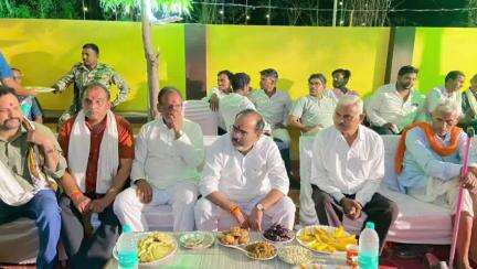राजनगर: राजनगर विधायक अरविंद पटेरिया मंगल कार्यों में हुए शामिल