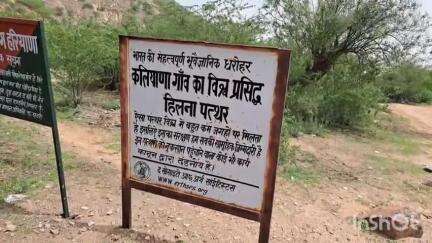 चरखी दादरी: हिलना पत्थर: पूरे भारत में केवल कलियाणा में पाया जाता है, ग्रामीण संरक्षण में जुटे