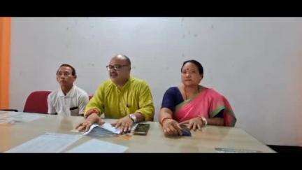 আমবাসা: আমবাসা বিজেপির জেলা কার্যালয়ে বিজেপির এক সাংবাদিক সম্মেলন অনুষ্ঠিত হয়
