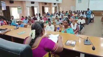 நாமக்கல்: ஆட்சியர் அலுவலகத்தில் புகையிலை எதிர்ப்பு தின உறுதிமொழி ஏற்றுக்கொள்ளப்பட்டது