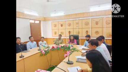 খোয়াই: খোয়াই মহকুমা শাসকের কনফারেন্স হলে প্রাকৃতিক দুর্যোগ বিষয়ের উপর এক আলোচনা সভা অনুষ্ঠিত হয়