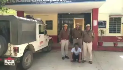 #सीकर 
🔸 6 माह से फरार हत्या के प्रयास का आरोपी बनवारी गिरफ्तार
#थाना_रानोली 
#TeamSikarPolice