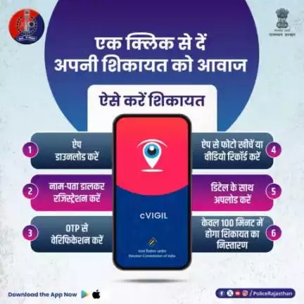 लोकसभा चुनावों में मतदाताओं के लिए मददगार है #cVIGIL App

आदर्श आचार संहिता का उल्लंघन करने वालों पर लगाम कसेगा ये ऐप।