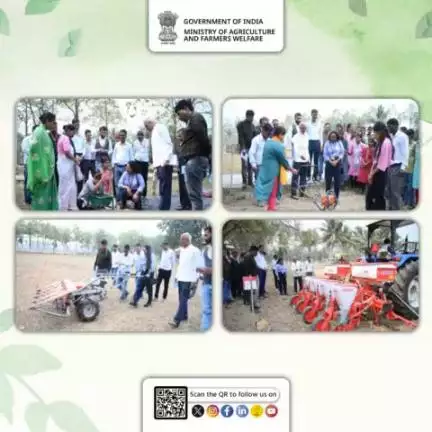 Ms. S. Rukmani, JS (M&T), DA&FW along with Sh. Y.K. Rao, Assistant Commissioner (M&T) visited the “North Eastern Region Farm #Machinery Training & Testing Institute, B. Chariali (Assam)” from 13th to 15th March 2024.